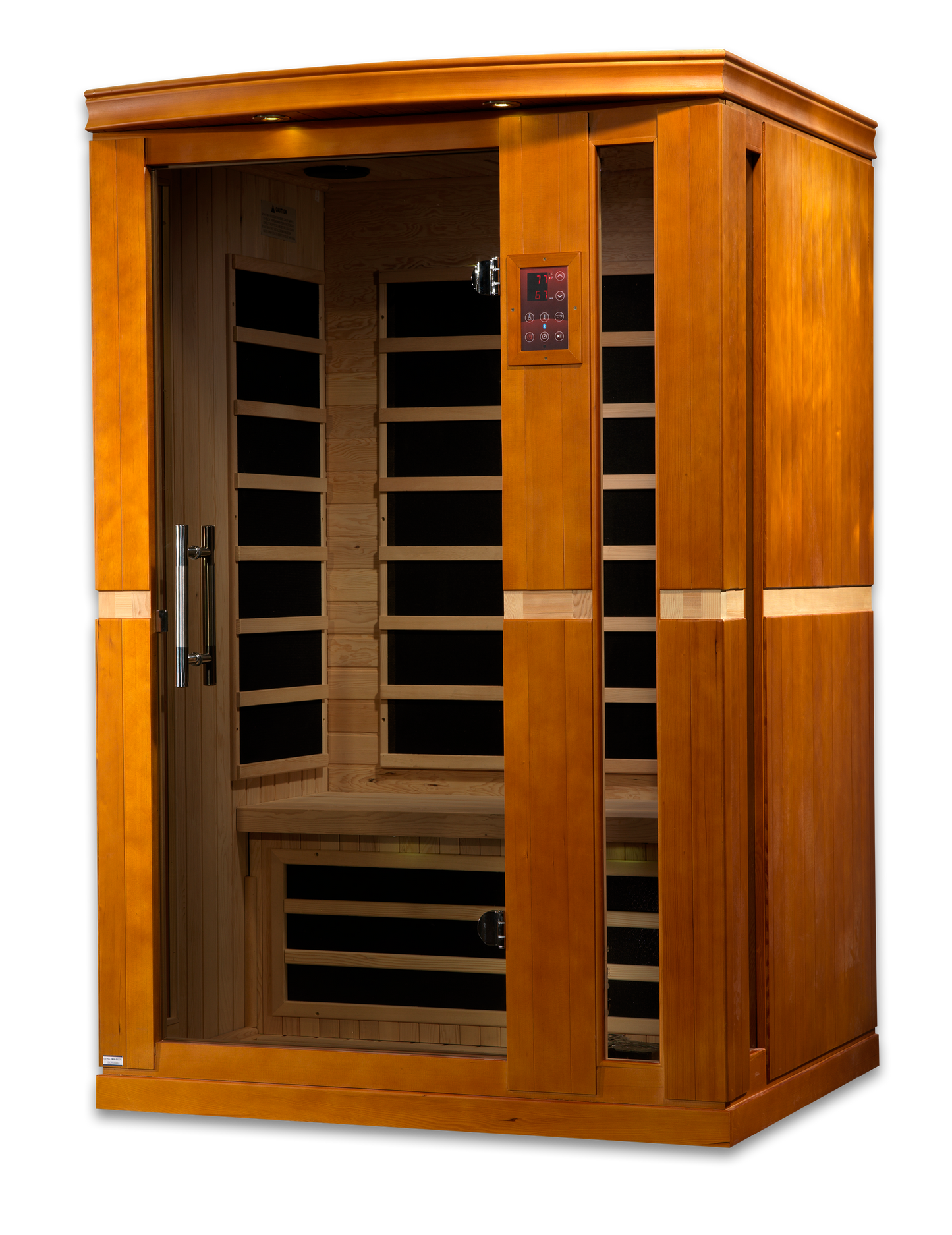 Dynamic "Vittoria" Elite 2-Person Ultra Low EMF (Between 3-5MG) FAR Infrared Sauna (DYN-6220-01 Elite)