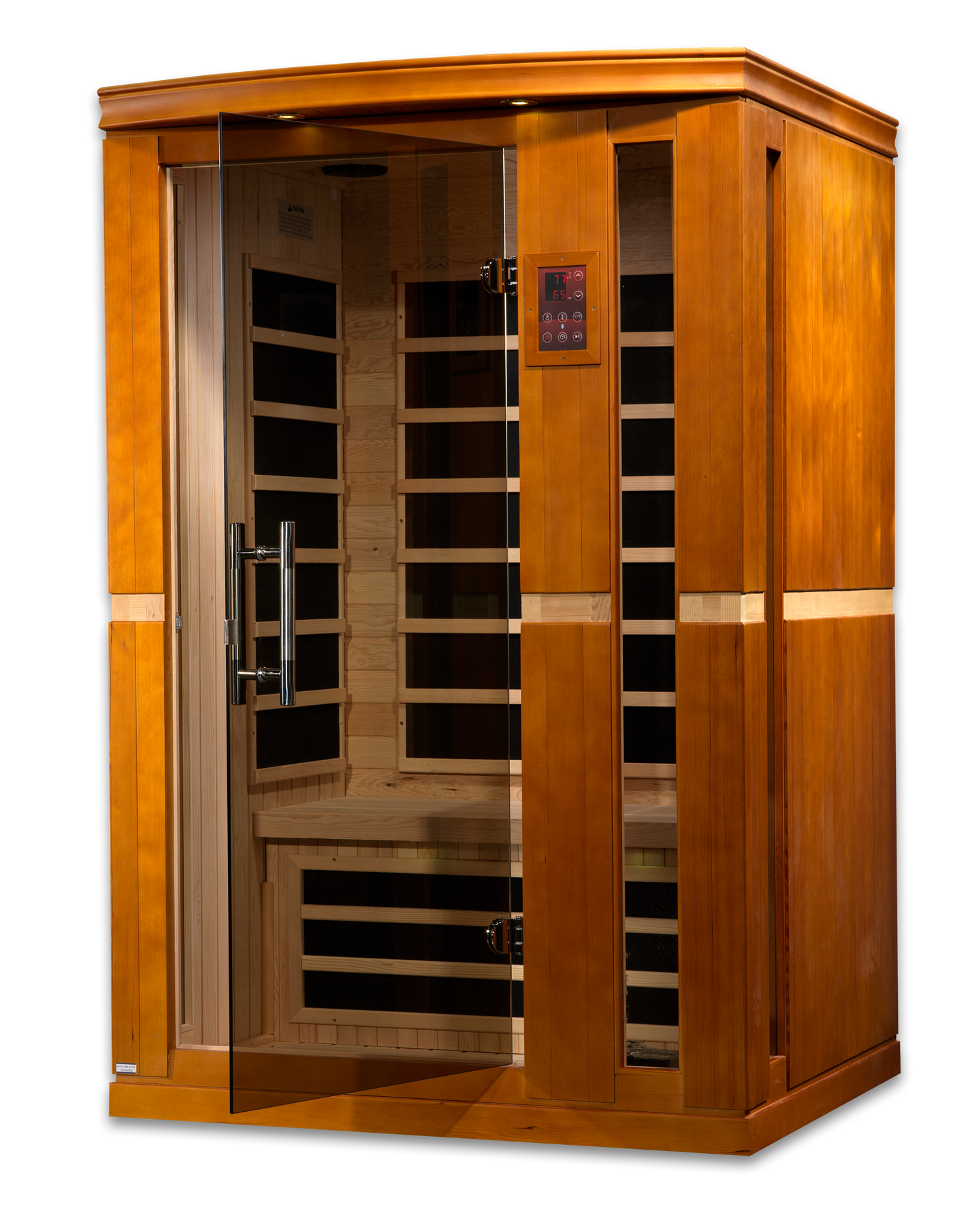 Dynamic "Vittoria" Elite 2-Person Ultra Low EMF (Between 3-5MG) FAR Infrared Sauna (DYN-6220-01 Elite)