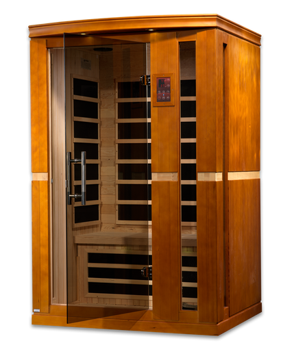 Dynamic "Vittoria" Elite 2-Person Ultra Low EMF (Between 3-5MG) FAR Infrared Sauna (DYN-6220-01 Elite)
