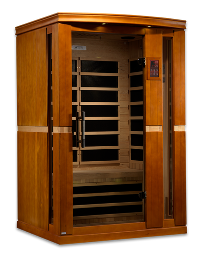 Dynamic "Vittoria" Elite 2-Person Ultra Low EMF (Between 3-5MG) FAR Infrared Sauna (DYN-6220-01 Elite)