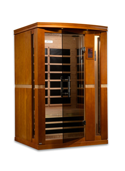 Dynamic "Vittoria" Elite 2-Person Ultra Low EMF (Between 3-5MG) FAR Infrared Sauna (DYN-6220-01 Elite)