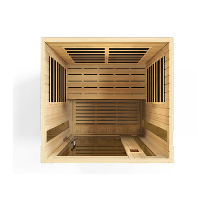 Dynamic "Vittoria" 2-Person Low EMF FAR Infrared Sauna (DYN-6220-01)