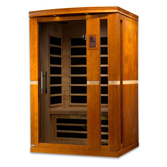 Dynamic "Vittoria" 2-Person Low EMF FAR Infrared Sauna (DYN-6220-01)