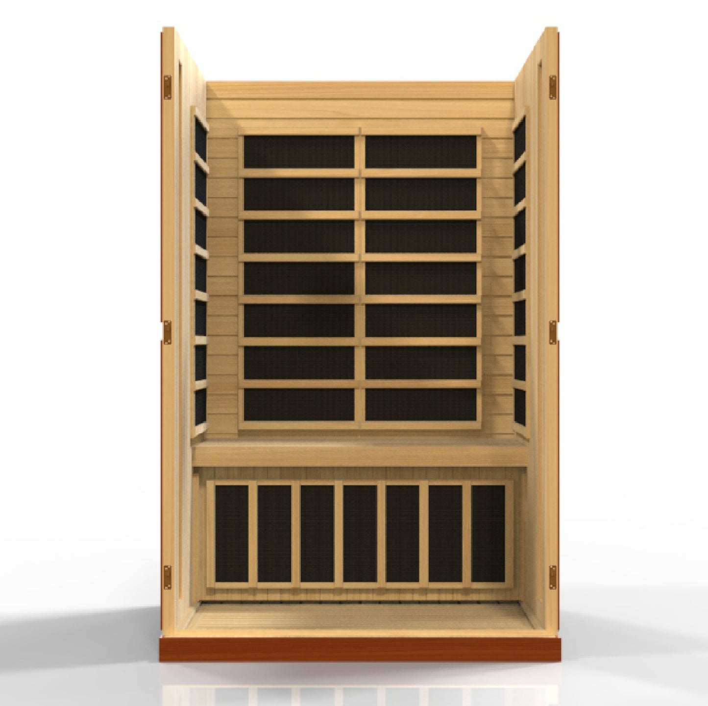 Dynamic "Vittoria" 2-Person Low EMF FAR Infrared Sauna (DYN-6220-01)