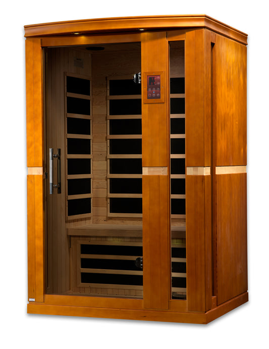 Dynamic "Vittoria" Elite 2-Person Ultra Low EMF (Between 3-5MG) FAR Infrared Sauna (DYN-6220-01 Elite)
