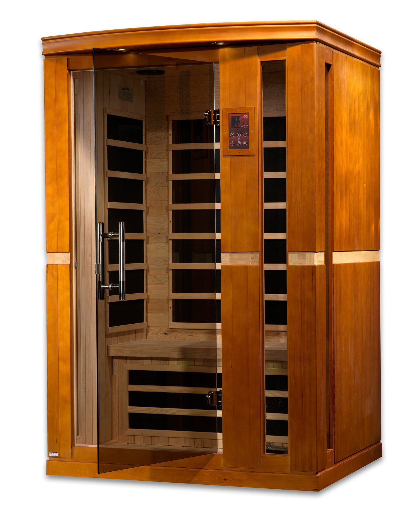 Dynamic "Vittoria" Elite 2-Person Ultra Low EMF (Between 3-5MG) FAR Infrared Sauna (DYN-6220-01 Elite)