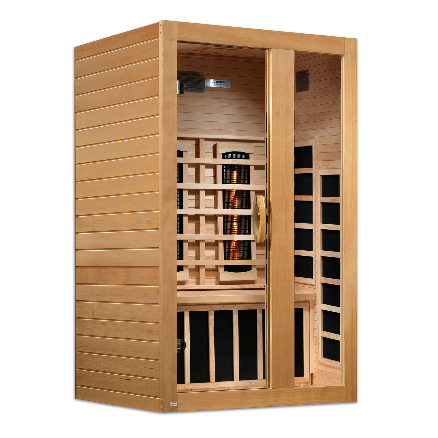 Dynamic "Serena" 2-Person Full Spectrum Near Zero EMF FAR Infrared Sauna (DYN-6229-03 FS)