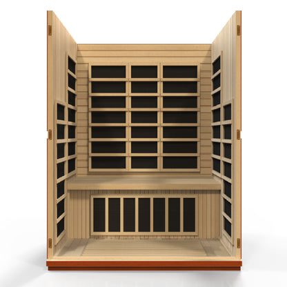 Dynamic "Bellagio" 3-Person Low EMF FAR Infrared Sauna (DYN-6306-02)