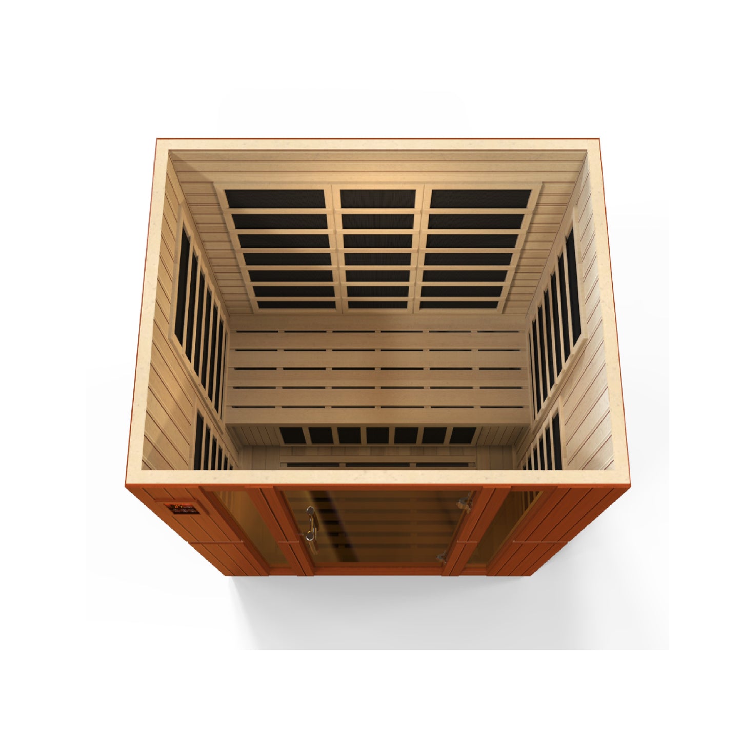 Dynamic "Bellagio" 3-Person Low EMF FAR Infrared Sauna (DYN-6306-02)