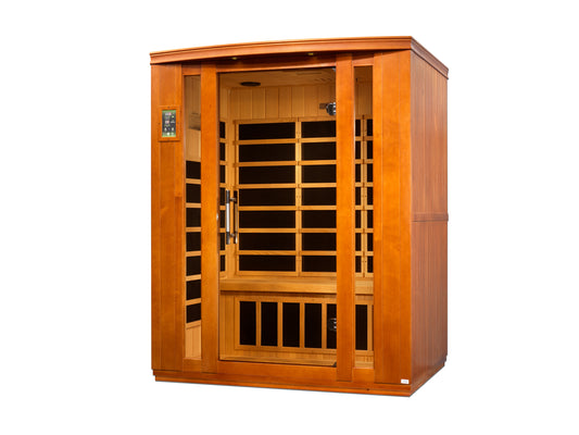 Dynamic "Bellagio" 3-Person Low EMF FAR Infrared Sauna (DYN-6306-02)