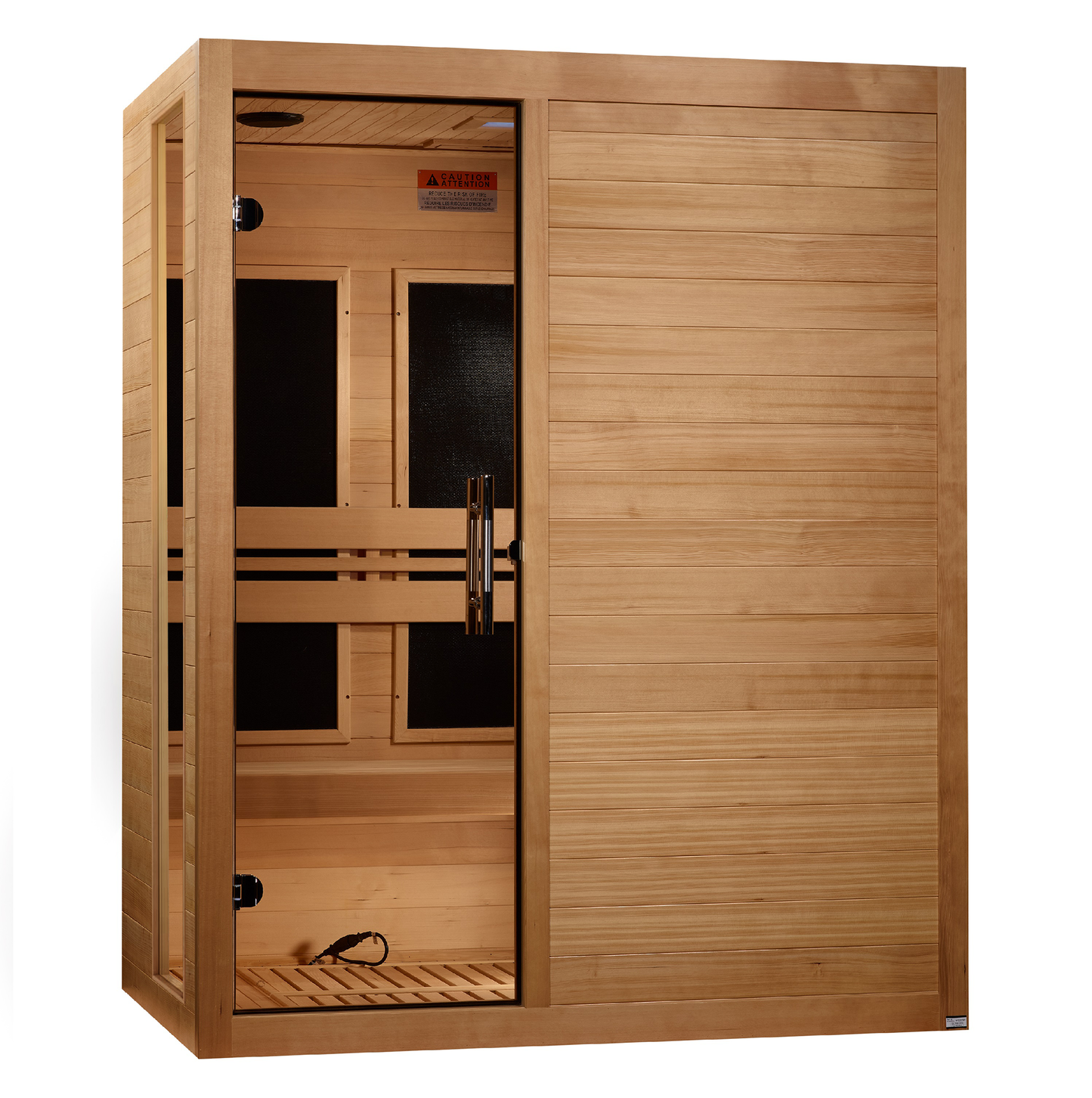 Dynamic "Toscana" Elite 3-Person Ultra Low EMF FAR Infrared Sauna (DYN-6315-05 Elite)
