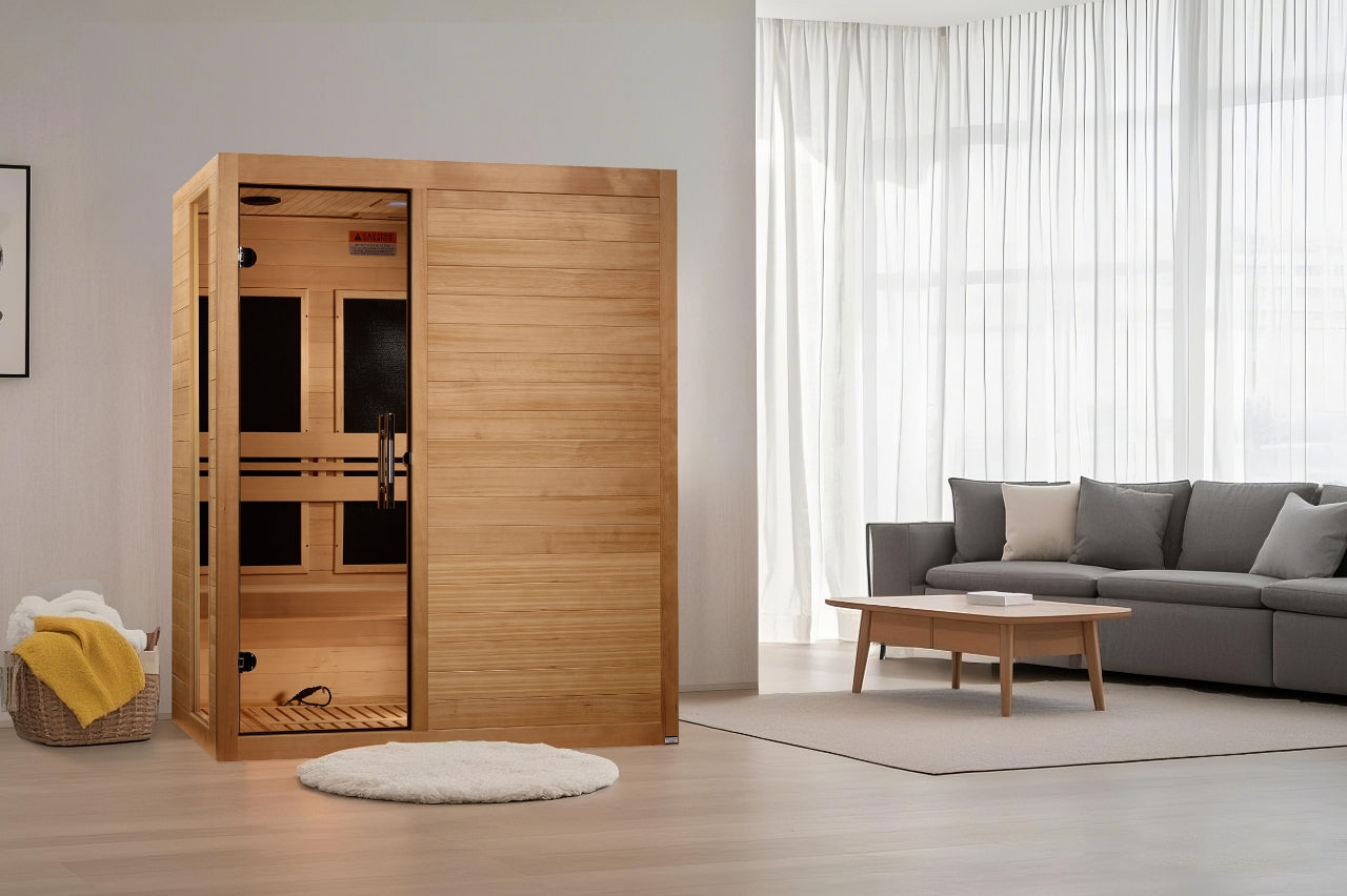 Dynamic "Toscana" Elite 3-Person Ultra Low EMF FAR Infrared Sauna (DYN-6315-05 Elite)