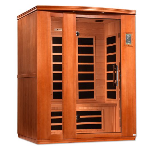 Dynamic "Lugano" 3-Person Low EMF FAR Infrared Sauna (DYN-6336-02)