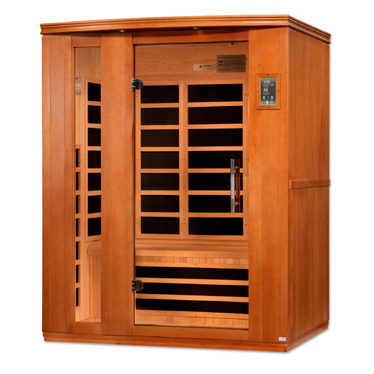 ynamic "Lugano" Elite 3-person Ultra Low EMF FAR Infrared Sauna (DYN-6336-02 Elite)