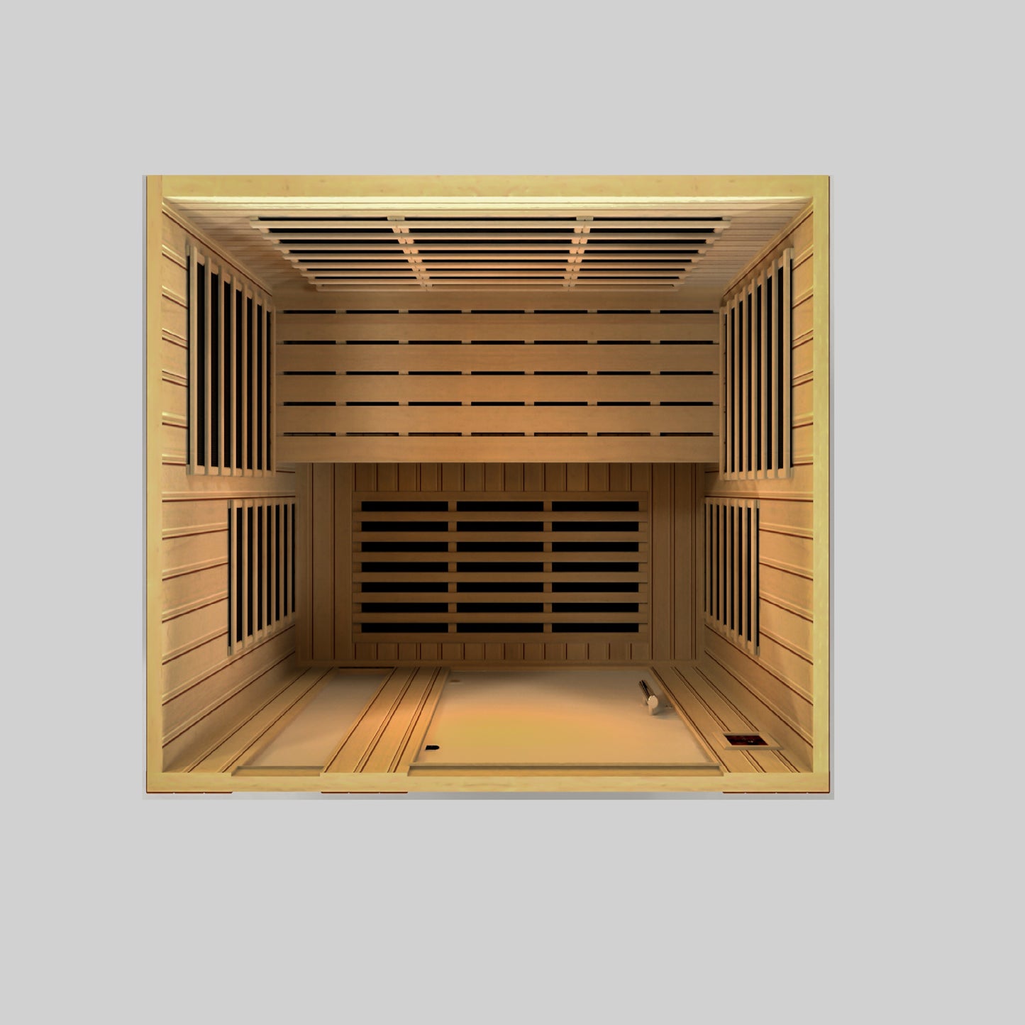 ynamic "Lugano" Elite 3-person Ultra Low EMF FAR Infrared Sauna (DYN-6336-02 Elite)