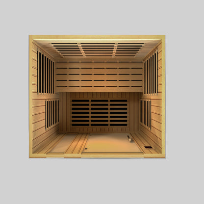 ynamic "Lugano" Elite 3-person Ultra Low EMF FAR Infrared Sauna (DYN-6336-02 Elite)