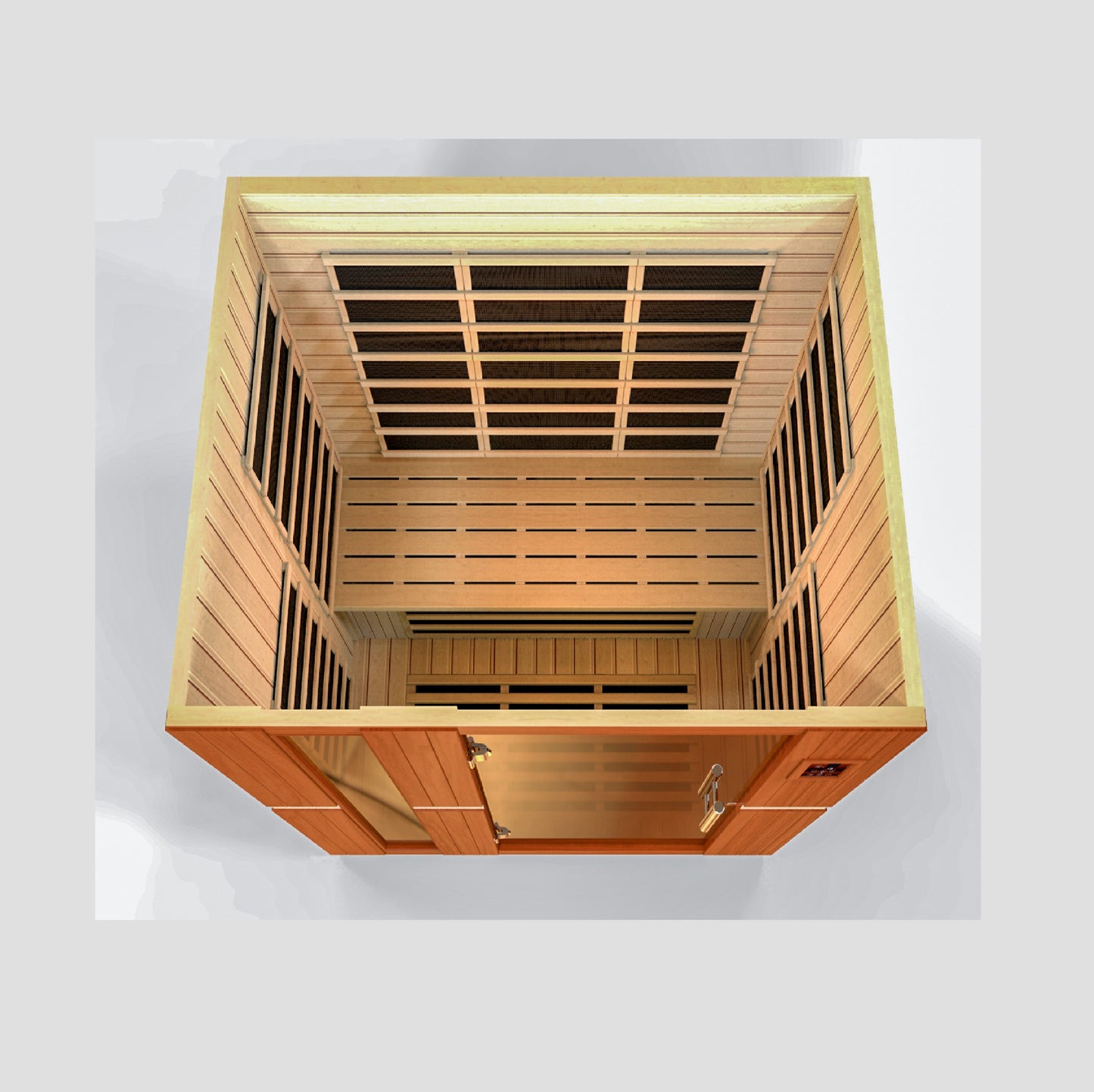 ynamic "Lugano" Elite 3-person Ultra Low EMF FAR Infrared Sauna (DYN-6336-02 Elite)