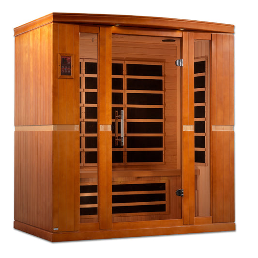 Dynamic "Bergamo" 4-Person Low EMF FAR Infrared Sauna (DYN-6440-01)