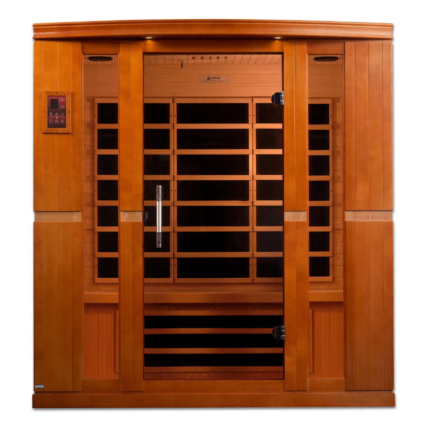 Dynamic "Bergamo" 4-Person Low EMF FAR Infrared Sauna (DYN-6440-01)