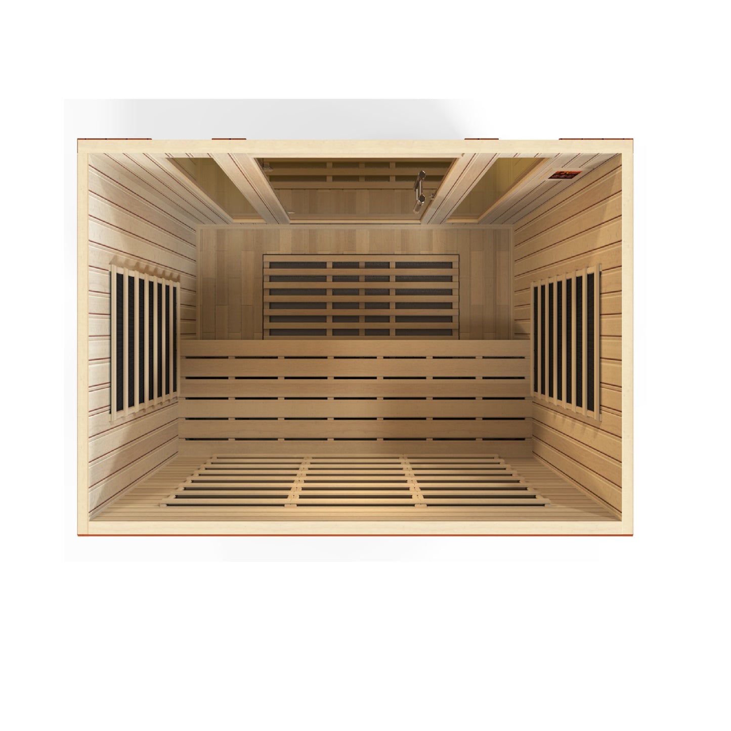 Dynamic "Bergamo" 4-Person Low EMF FAR Infrared Sauna (DYN-6440-01)