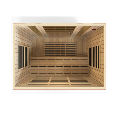 Dynamic "Bergamo" 4-Person Low EMF FAR Infrared Sauna (DYN-6440-01)