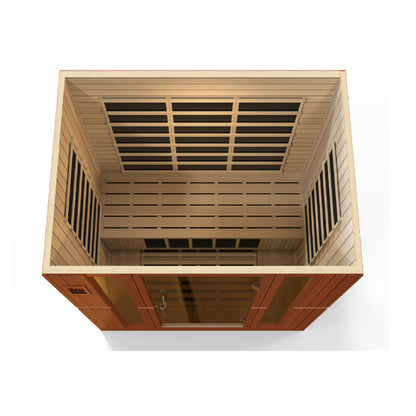Dynamic "Bergamo" 4-Person Low EMF FAR Infrared Sauna (DYN-6440-01)