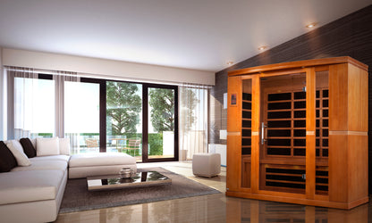 Dynamic "Bergamo" Elite 4-Person Ultra Low EMF FAR Infrared Sauna (DYN-6440-01 Elite)