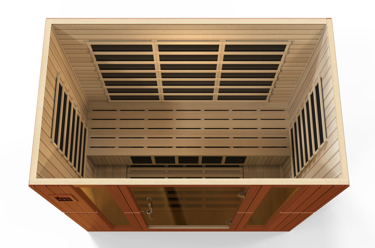 Dynamic "Bergamo" Elite 4-Person Ultra Low EMF FAR Infrared Sauna (DYN-6440-01 Elite)