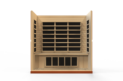 Dynamic "Bergamo" Elite 4-Person Ultra Low EMF FAR Infrared Sauna (DYN-6440-01 Elite)