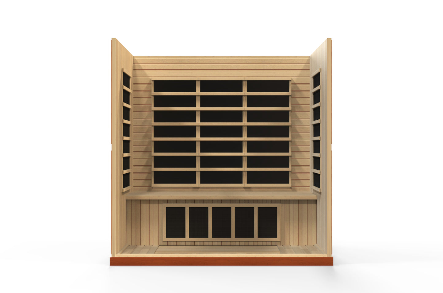 Dynamic "Bergamo" Elite 4-Person Ultra Low EMF FAR Infrared Sauna (DYN-6440-01 Elite)
