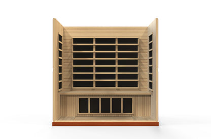 Dynamic "Bergamo" Elite 4-Person Ultra Low EMF FAR Infrared Sauna (DYN-6440-01 Elite)