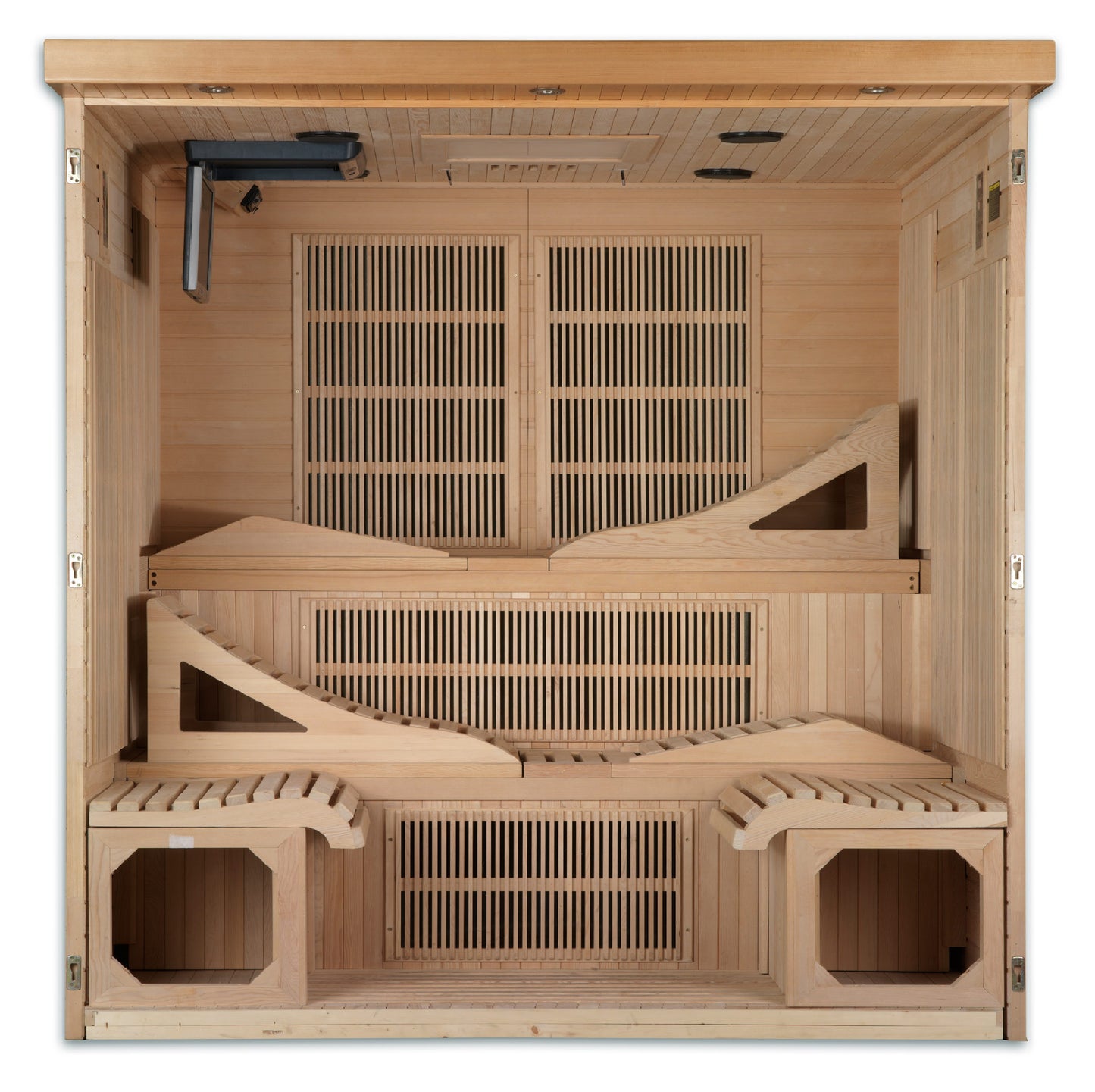 Dynamic "Monaco" Elite 6-Person Ultra Low EMF FAR Infrared Sauna (DYN-6996-01 Elite)