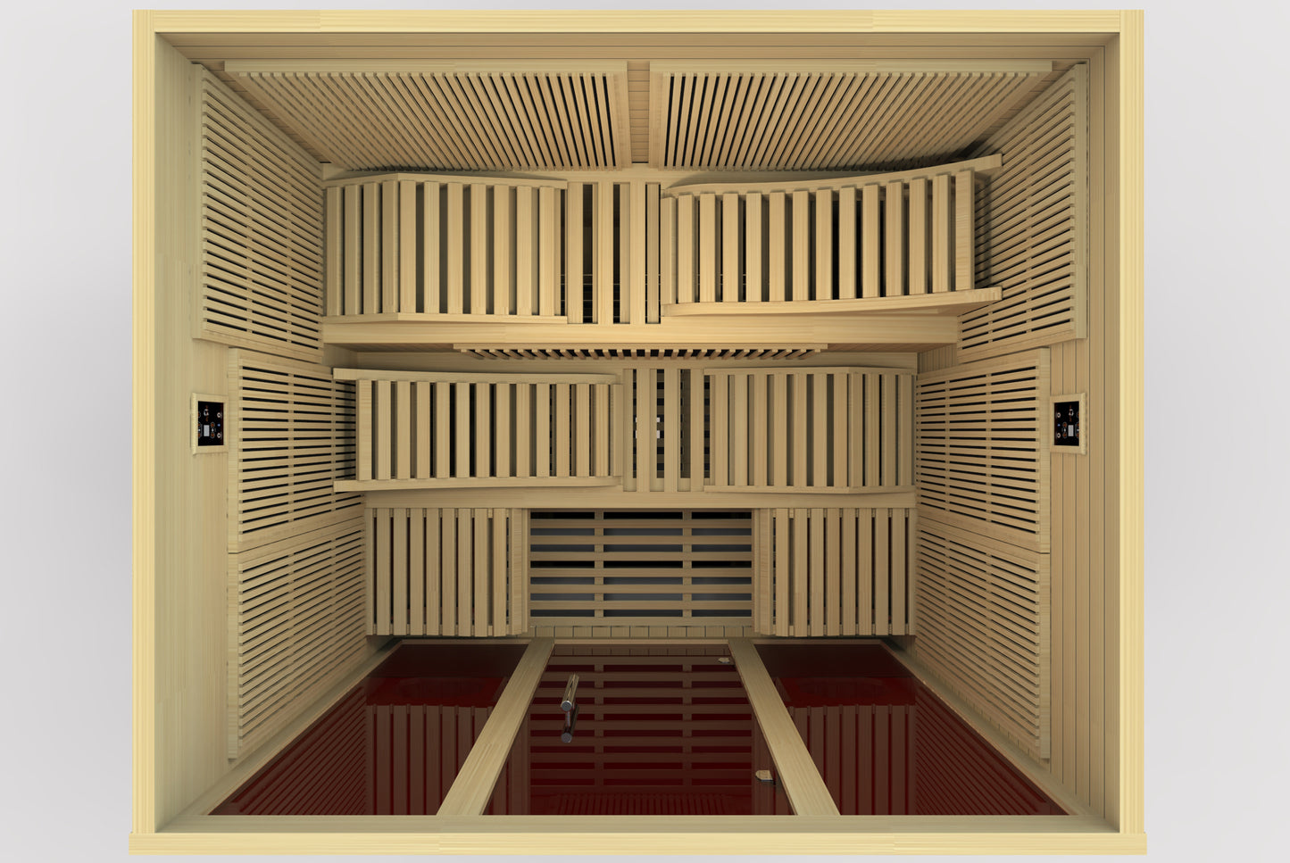 Dynamic "Monaco" Elite 6-Person Ultra Low EMF FAR Infrared Sauna (DYN-6996-01 Elite)