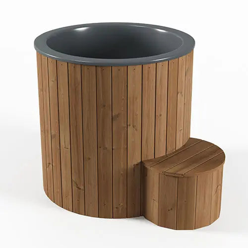 SaunaLife Model S1N (1-Person Cold/Hot Immersion Tub, Natural) SaunaLife