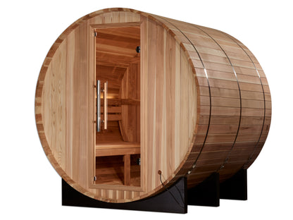 Golden Designs "Arosa" 4 Person Barrel Traditional Sauna (GDI-B004-01)