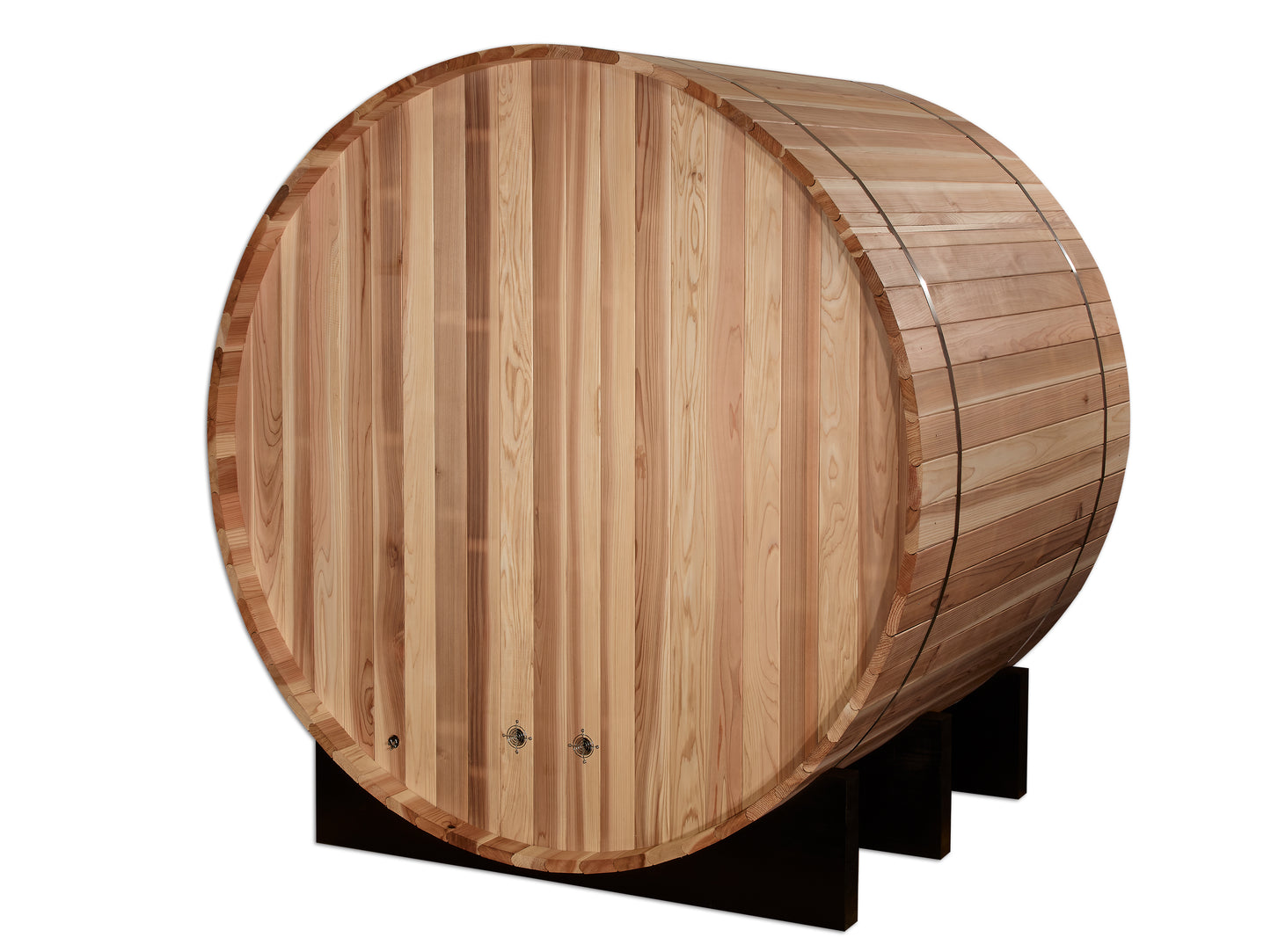 Golden Designs "St. Moritz" 2 Person Barrel Traditional Sauna (GDI-B002-01)