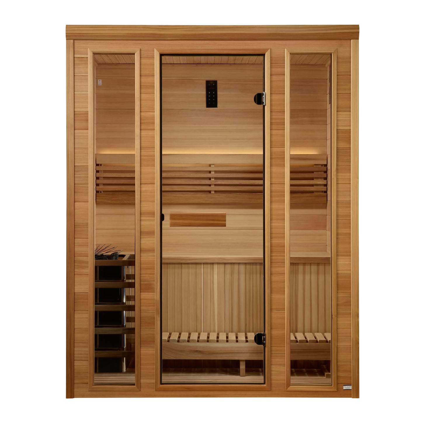 Golden Designs 2025 "Andermatt Edition" 2 - 3 Person Traditional Steam Sauna (GDI-7030-01)