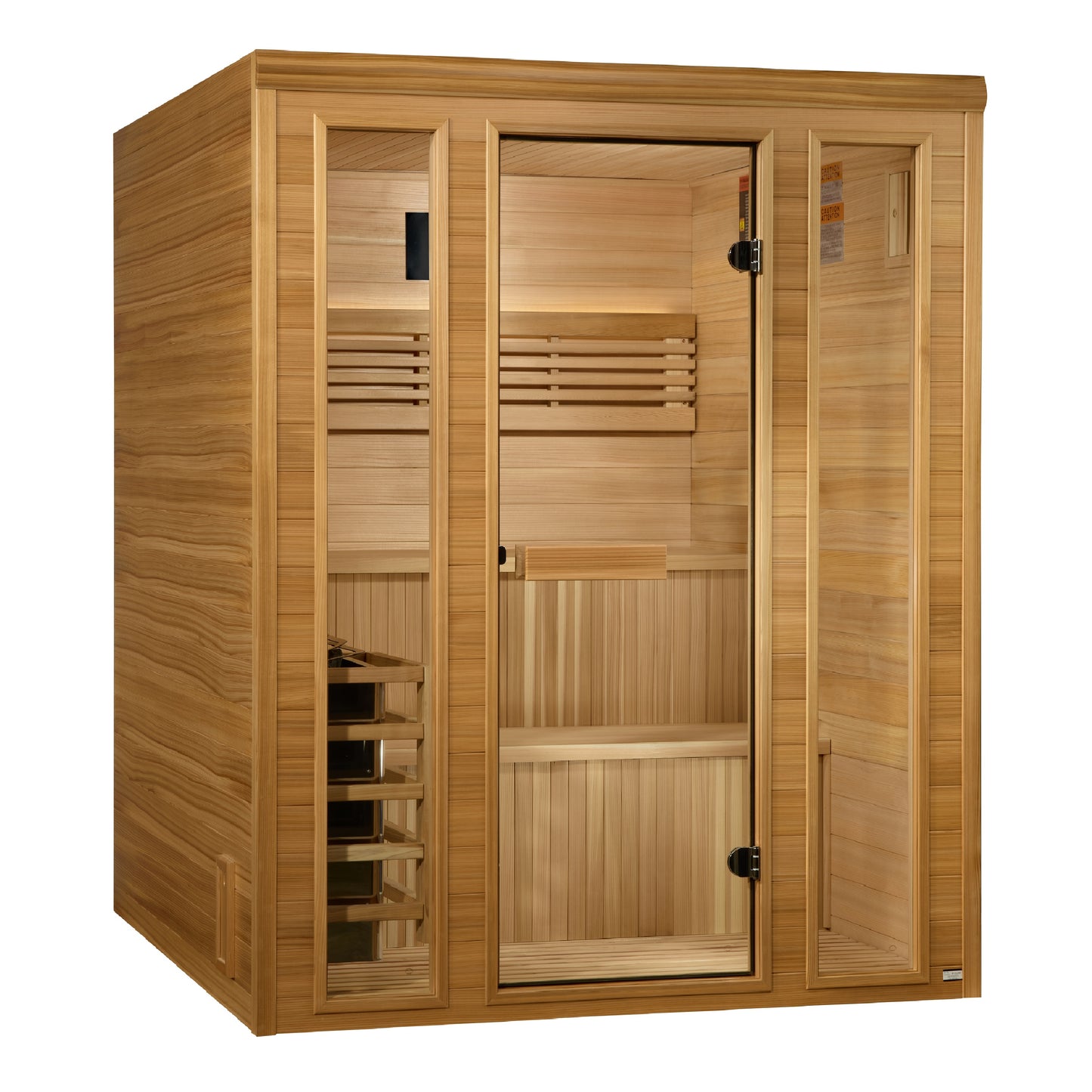 Golden Designs 2025 "Engelberg Edition" 4 - 6 Person Traditional Steam Sauna (GDI-7060-01)