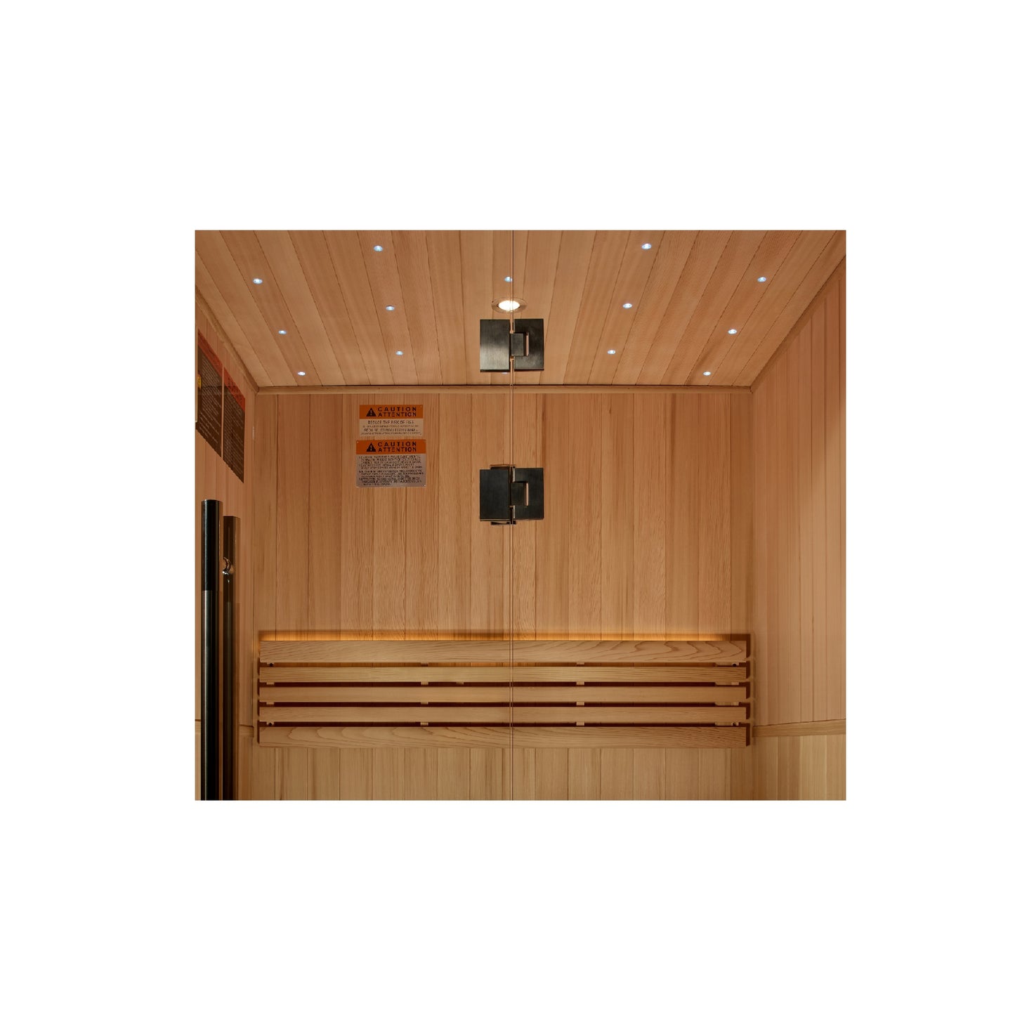 Golden Designs 2025 Updated "Sundsvall Edition" 2 Person Traditional Sauna (GDI-7289-02)