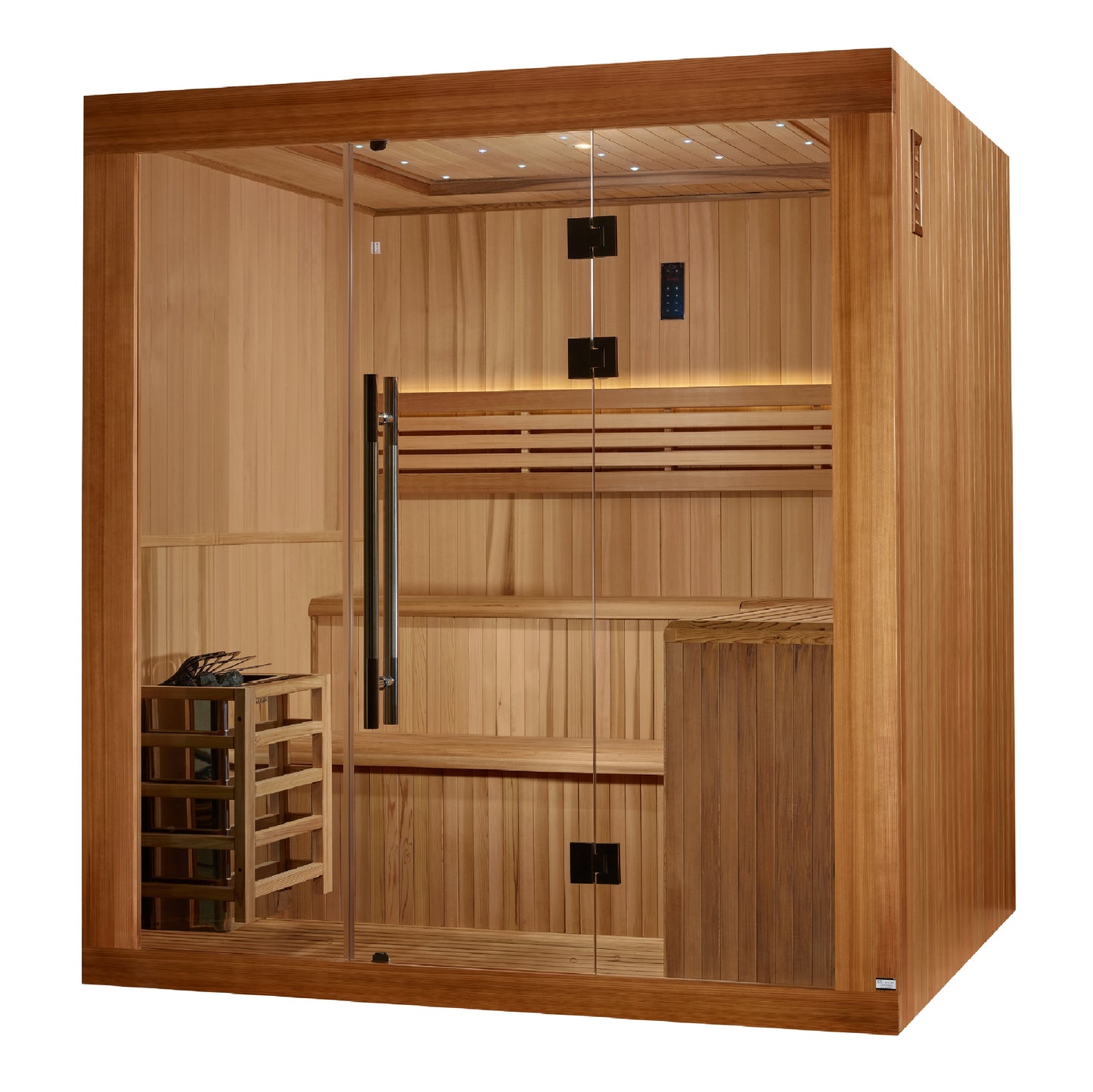 Golden Designs 2025 Updated "Osla Edition" 6 Person Traditional Sauna (GDI-7689-02)
