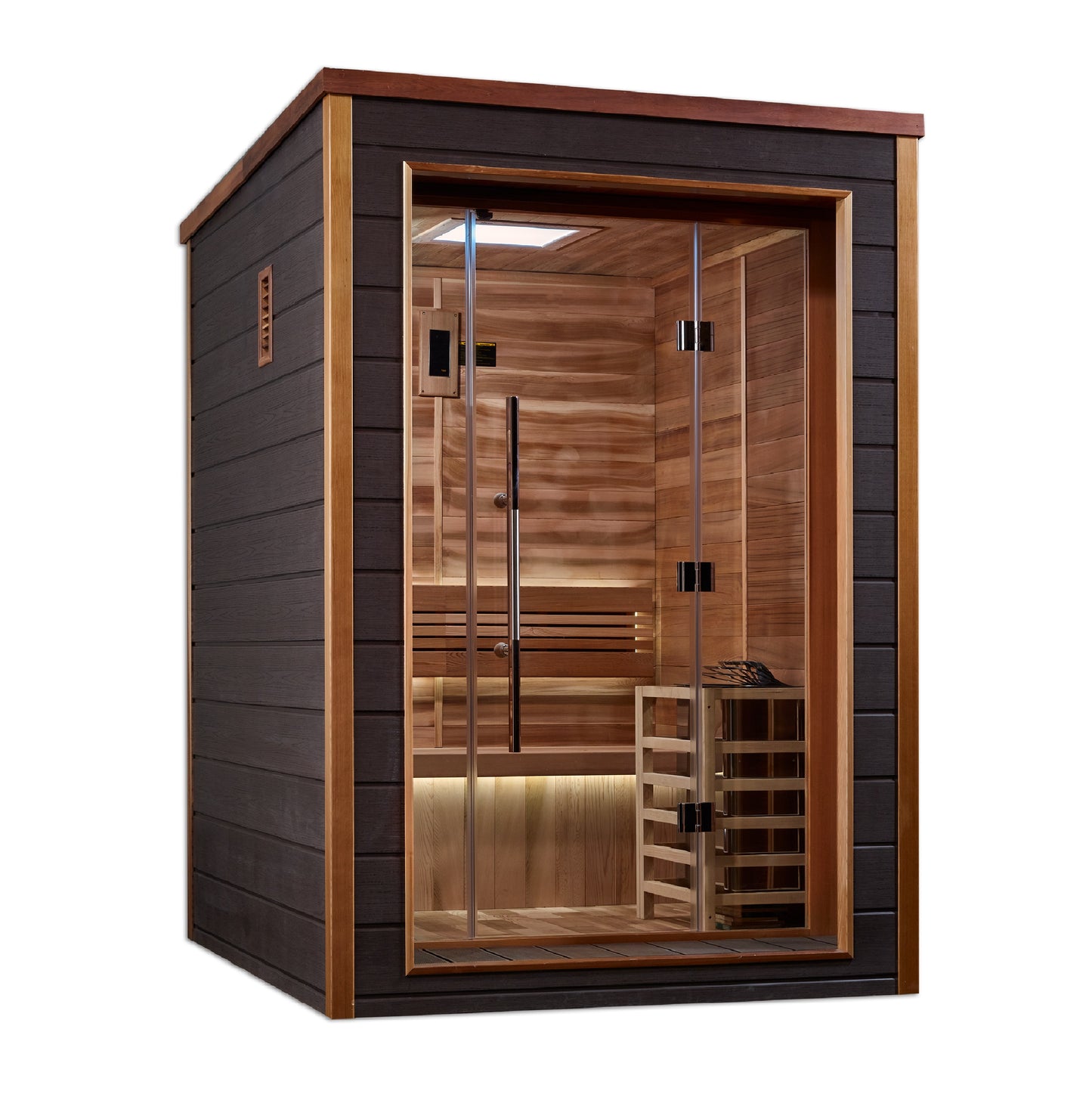 Golden Designs "Narvik" 2 Person Outdoor Traditional Sauna (GDI-8202-01)