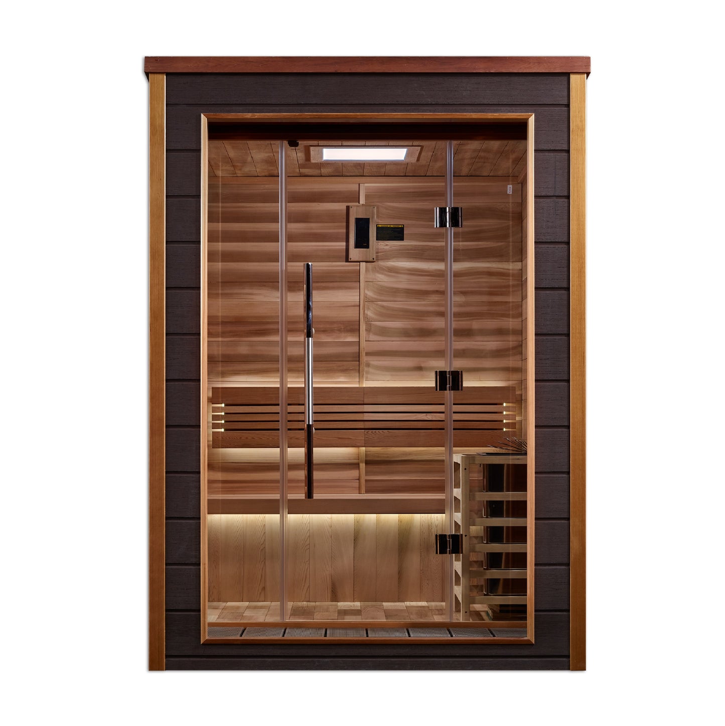 Golden Designs "Narvik" 2 Person Outdoor Traditional Sauna (GDI-8202-01)