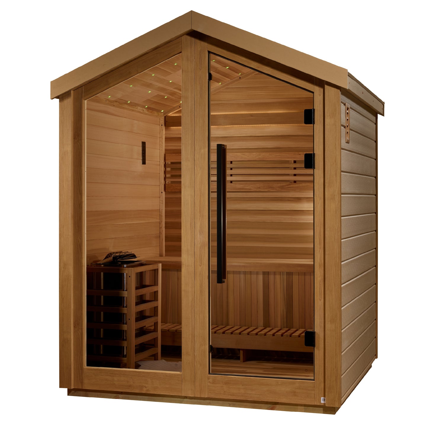 Golden Designs "Savonlinna" 3 Person Outdoor Traditional Sauna (GDI-8503-01)