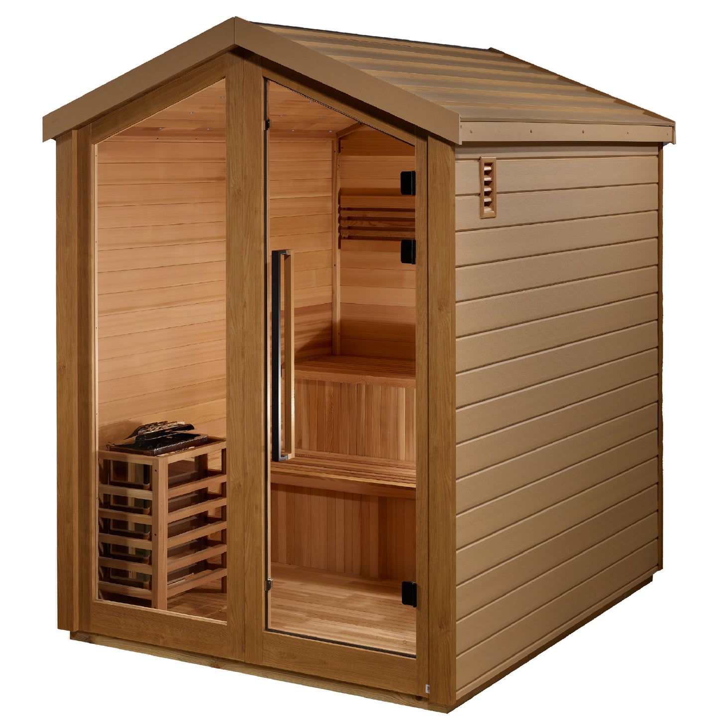 Golden Designs "Savonlinna" 3 Person Outdoor Traditional Sauna (GDI-8503-01)