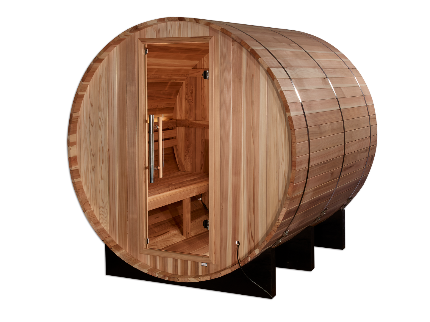Golden Designs "Arosa" 4 Person Barrel Traditional Sauna (GDI-B004-01)