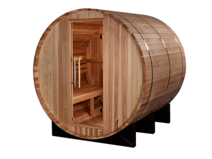 Golden Designs "Arosa" 4 Person Barrel Traditional Sauna (GDI-B004-01)