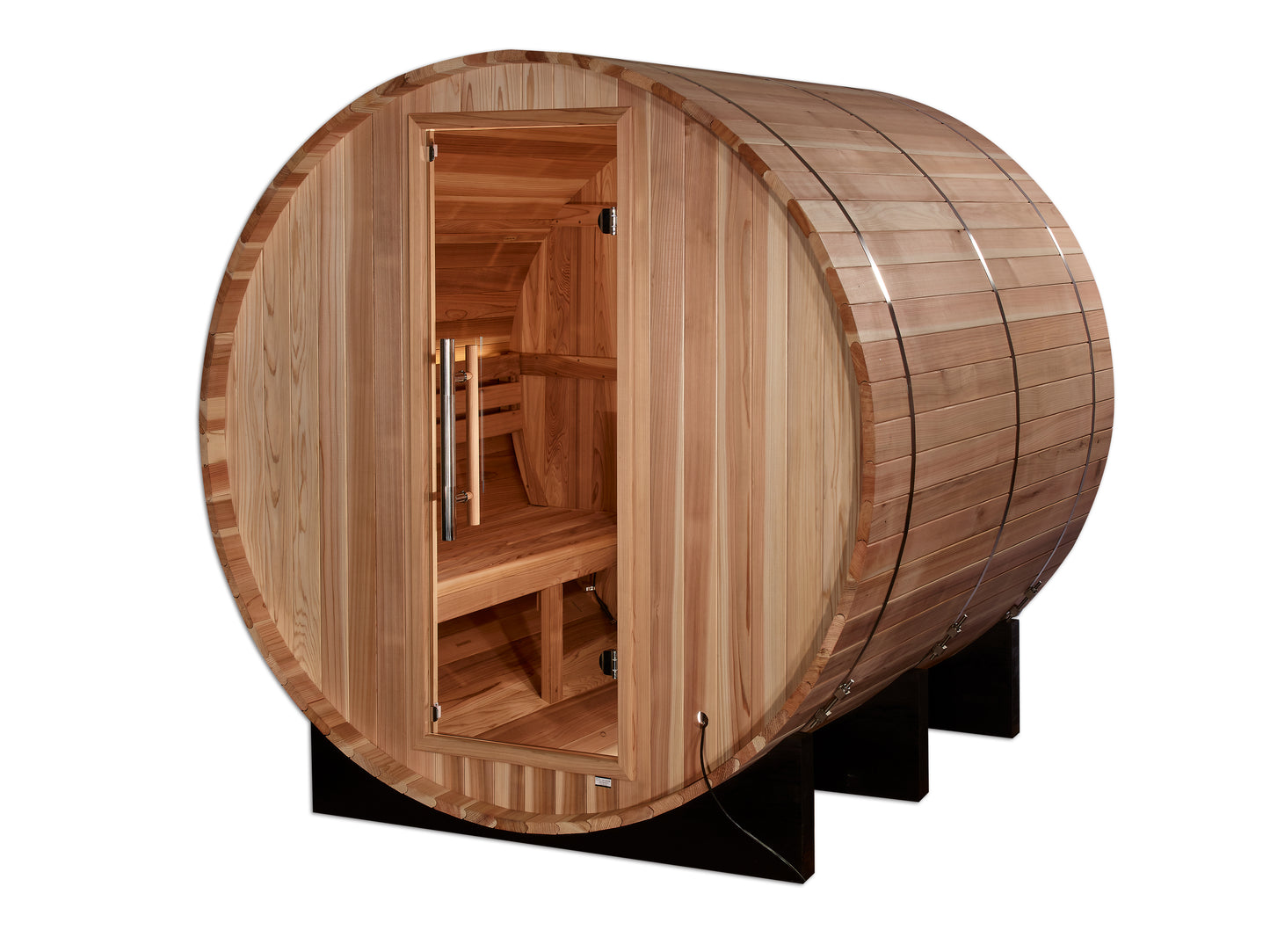 Golden Designs "Arosa" 4 Person Barrel Traditional Sauna (GDI-B004-01)