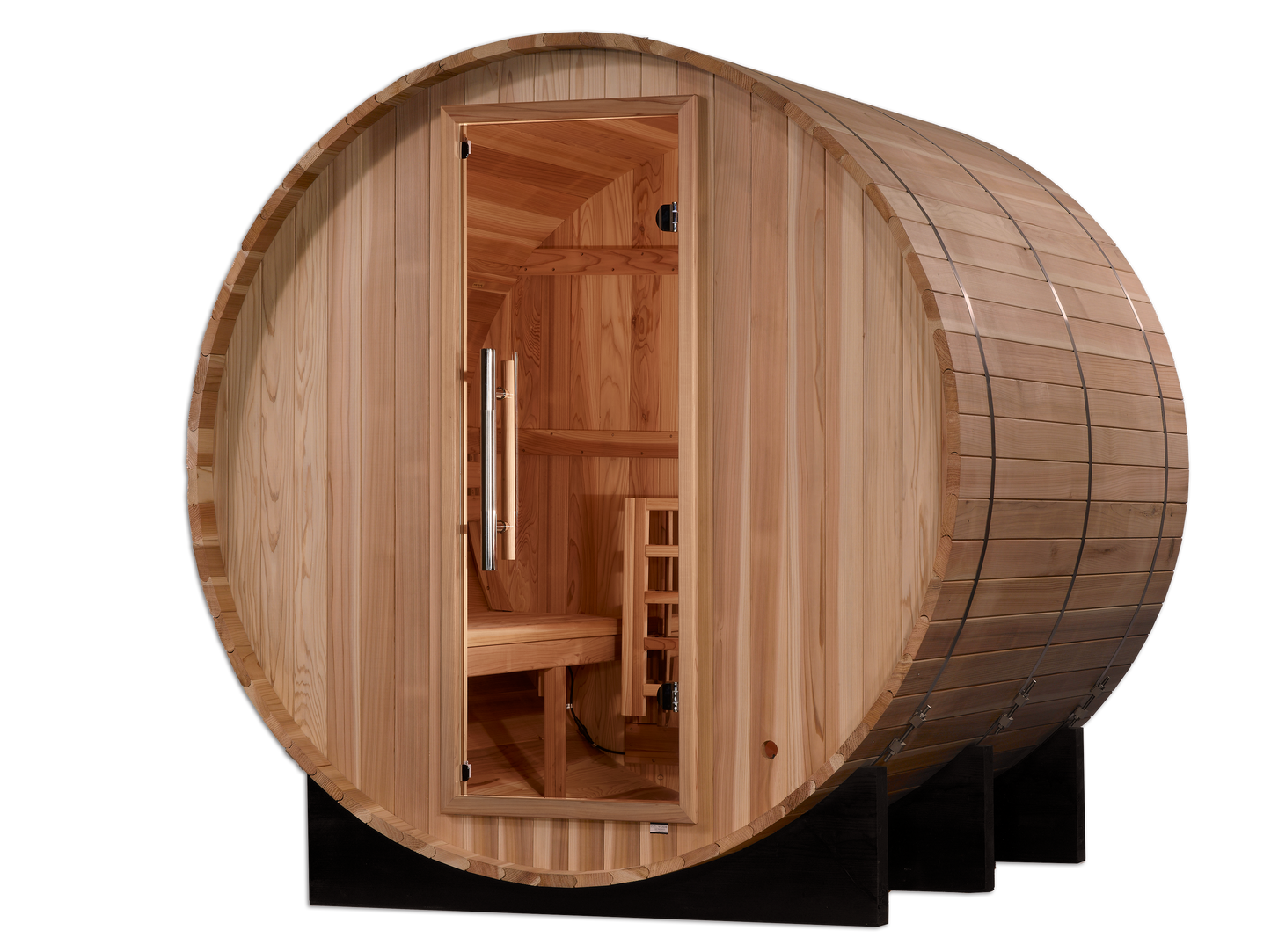 Golden Designs "Arosa" 4 Person Barrel Traditional Sauna (GDI-B004-01)