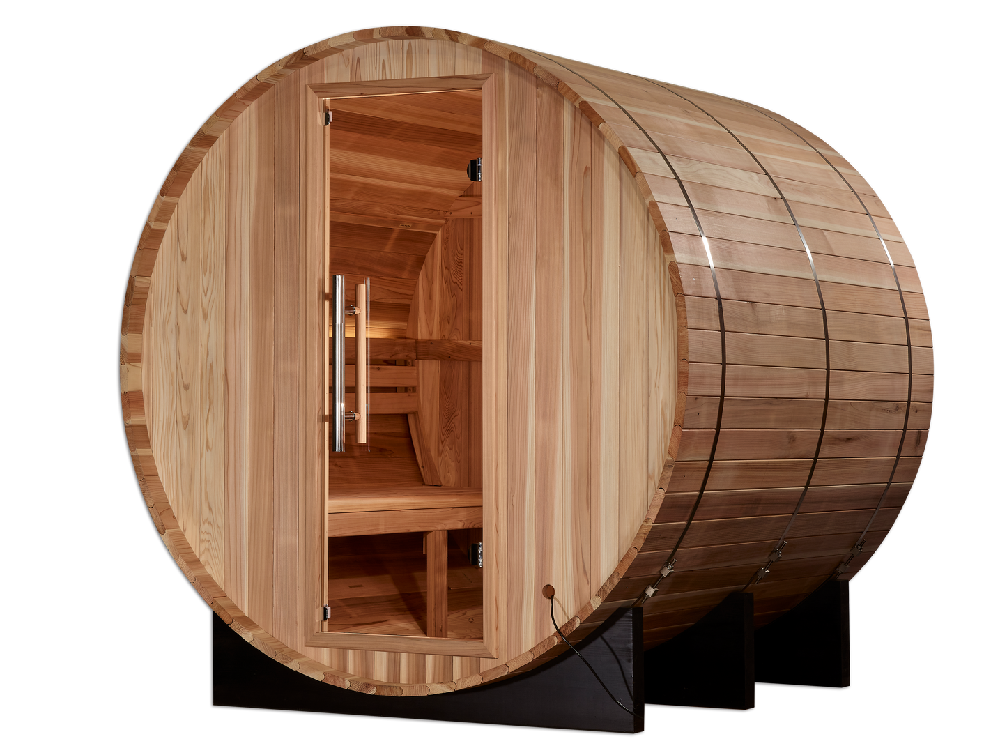 Golden Designs "Arosa" 4 Person Barrel Traditional Sauna (GDI-B004-01)