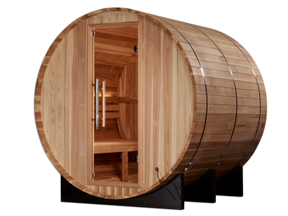Golden Designs "Arosa" 4 Person Barrel Traditional Sauna (GDI-B004-01)